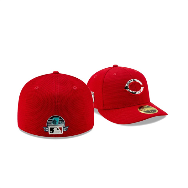 Reds 2020 Spring Training Red Low Profile 59FIFTY Fitted New Era Hat
