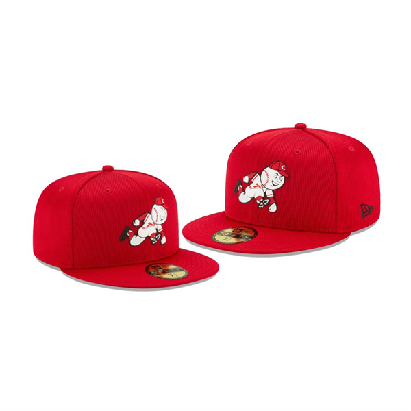 Men's Reds Clubhouse Red 59FIFTY Fitted Hat