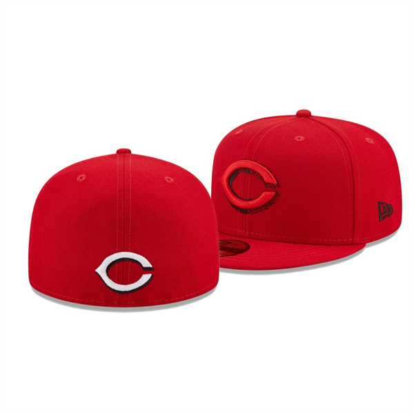 Cincinnati Reds Scored Red 59FIFTY Fitted Hat