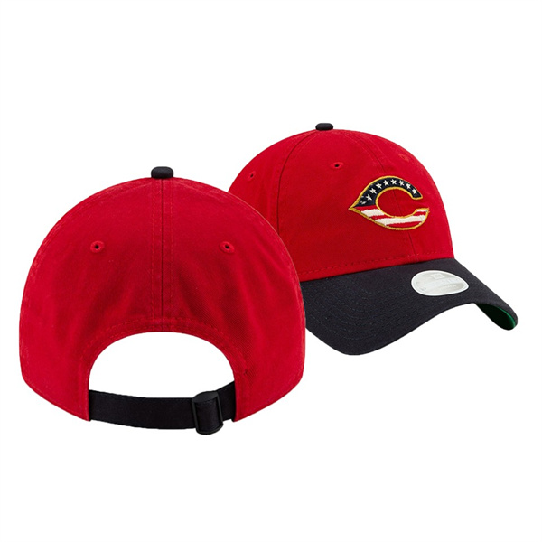 Women's Reds 2019 Stars & Stripes Red 9TWENTY Adjustable New Era Hat