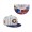 Youth Cincinnati Reds New Era White Navy MLB X Big League Chew Original 9FIFTY Snapback Adjustable Hat