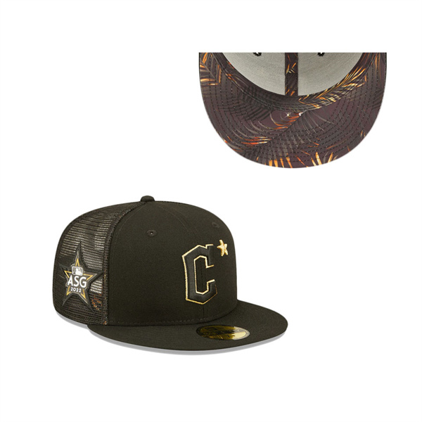 Cleveland Guardians Black 2022 MLB All-Star Game On-Field 59FIFTY Fitted Hat