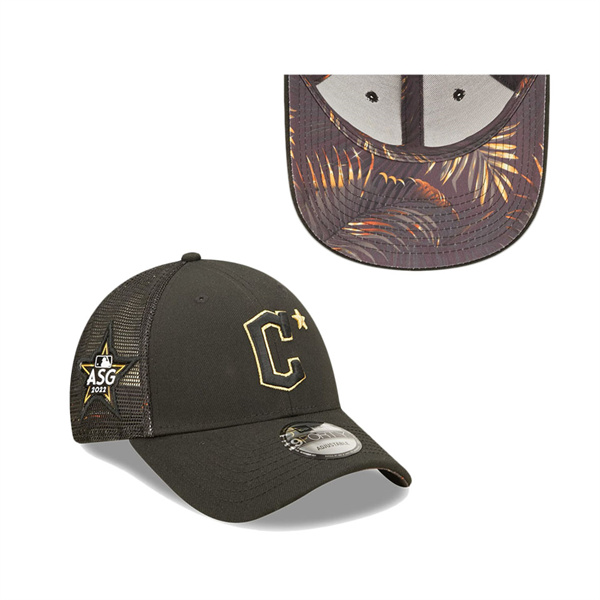 Cleveland Guardians Black 2022 MLB All-Star Game 9FORTY Snapback Adjustable Hat