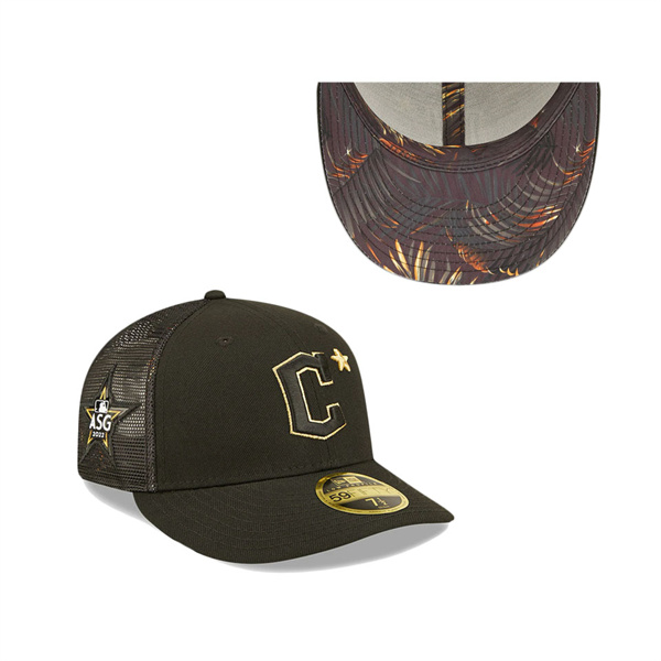 Cleveland Guardians Black 2022 MLB All-Star Game On-Field Low Profile 59FIFTY Fitted Hat