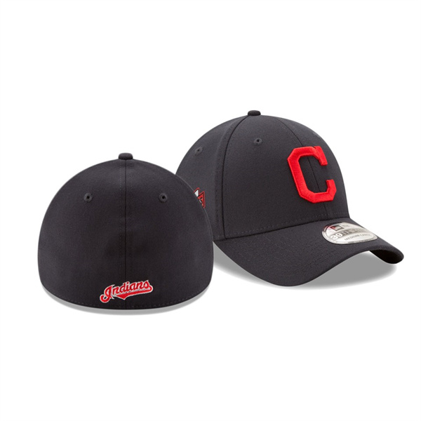 Cleveland Indians 2021 Little League Classic Navy Road 39THIRTY Flex Hat