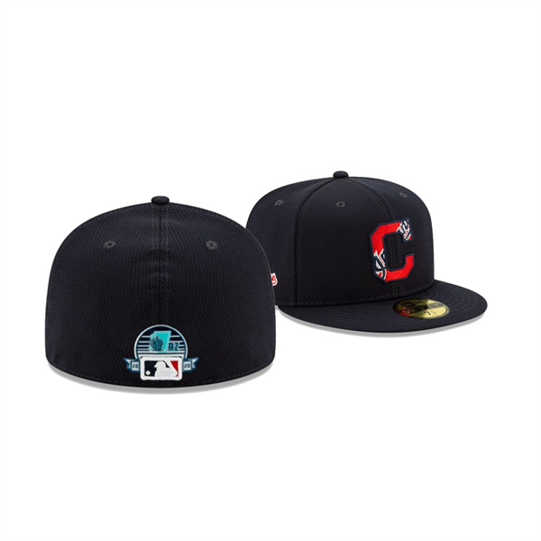 Indians 2020 Spring Training Navy 59FIFTY Fitted New Era Hat