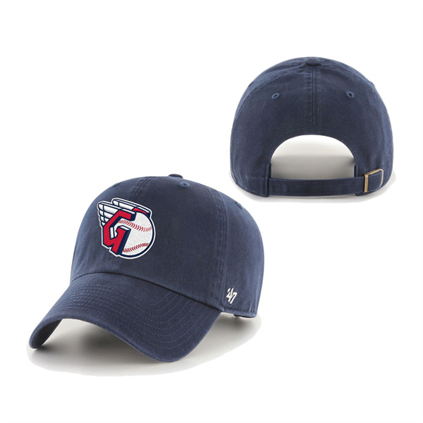Men's Cleveland Guardians '47 Navy Legend MVP Adjustable Hat