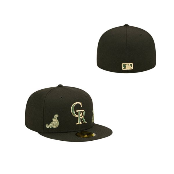 Colorado Rockies Cashed Check 59FIFTY Fitted Hat