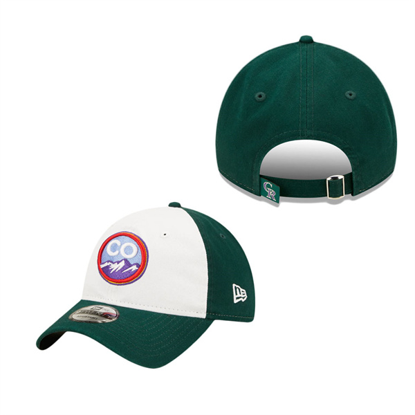 Men's Colorado Rockies Green 2022 City Connect 9TWENTY Adjustable Hat