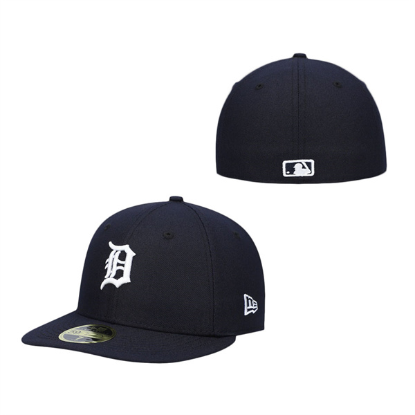 Detroit Tigers New Era Authentic Collection On-Field Home Low Profile 59FIFTY Fitted Hat Navy