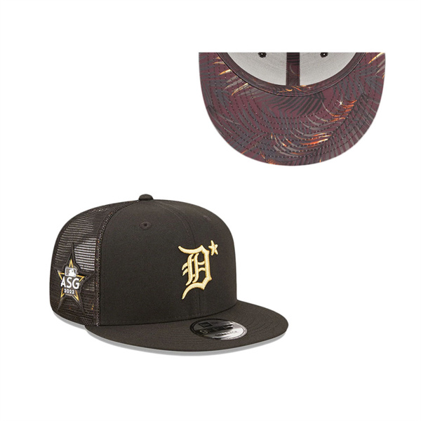 Detroit Tigers Black 2022 MLB All-Star Game 9FIFTY Snapback Adjustable Hat