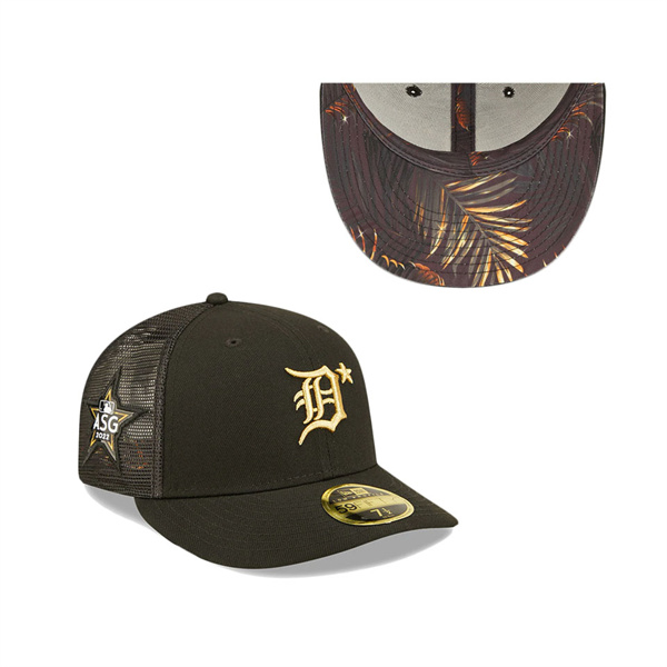 Detroit Tigers Black 2022 MLB All-Star Game On-Field Low Profile 59FIFTY Fitted Hat