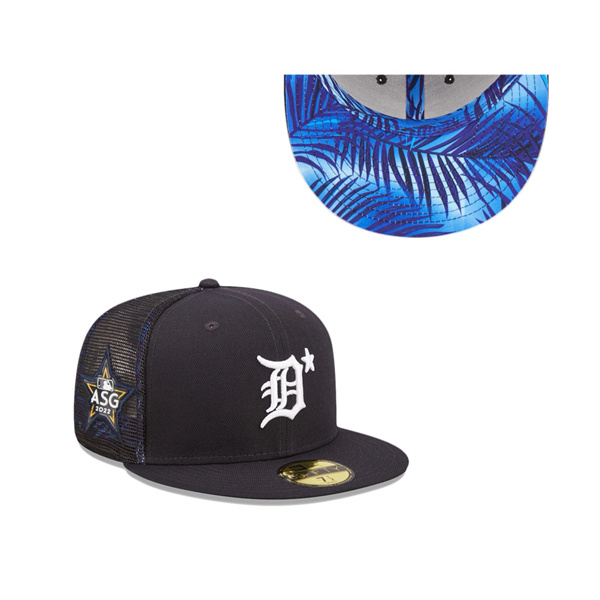 Detroit Tigers Navy 2022 MLB All-Star Game Workout 59FIFTY Fitted Hat