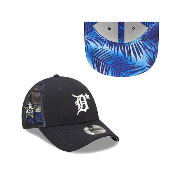 Detroit Tigers Navy 2022 MLB All-Star Game Workout 9FORTY Snapback Adjustable Hat