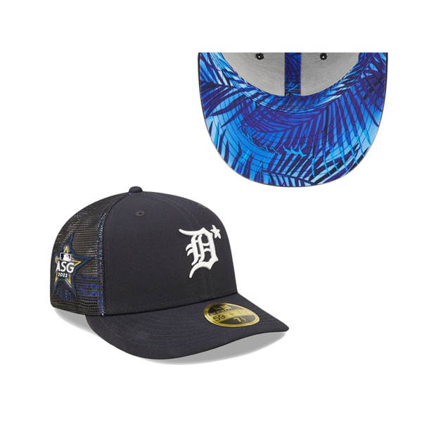 Detroit Tigers Navy 2022 MLB All-Star Game Workout Low Profile 59FIFTY Fitted Hat