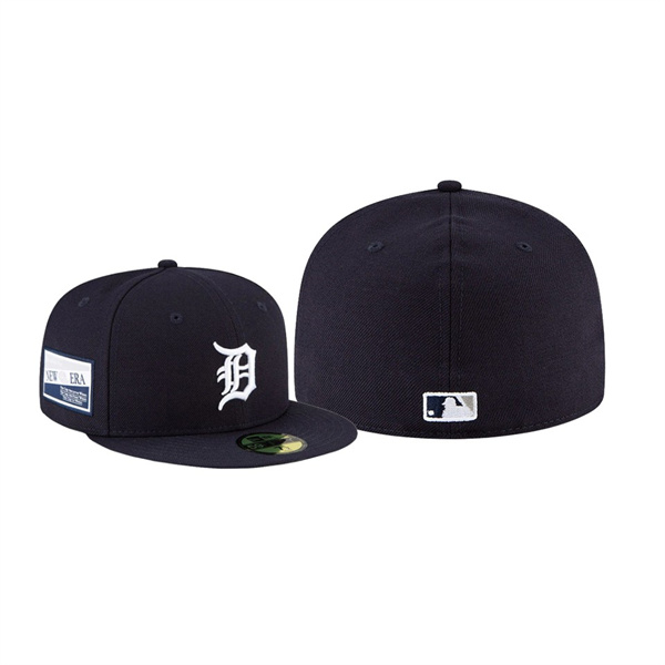 Men's Detroit Tigers Centennial Collection Navy 59FIFTY Fitted Hat
