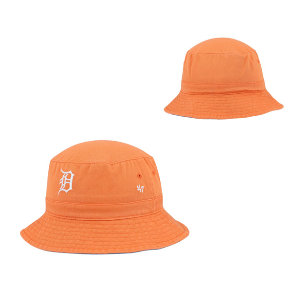Men's Detroit Tigers Orange Ballpark Bucket Hat