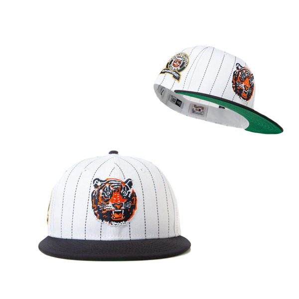 Detroit Tigers Pinstripe Fitted Hat