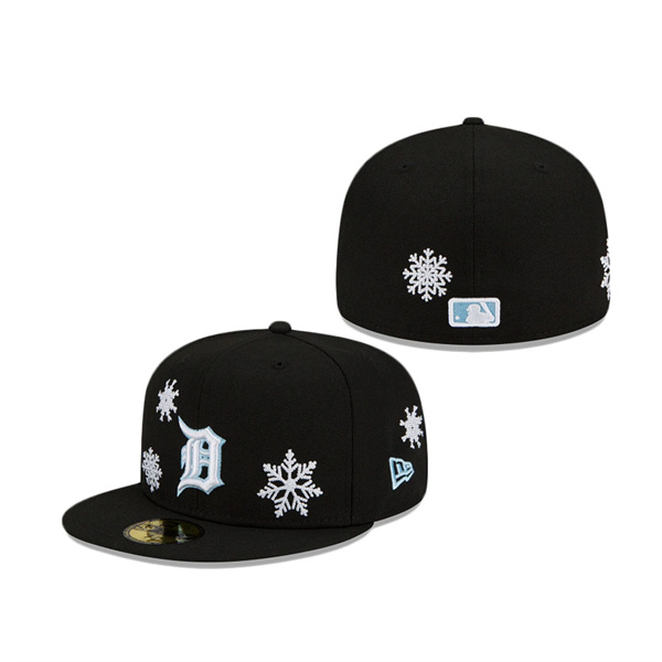 Detroit Tigers Snow 59FIFTY Fitted Hat