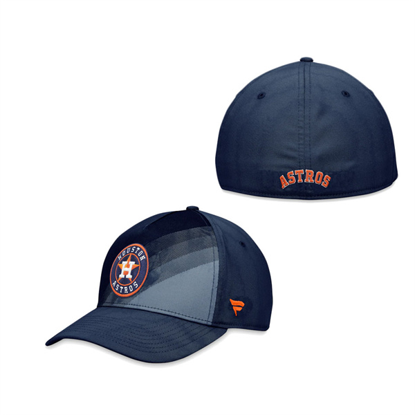 Men's Houston Astros Navy Iconic Gradient Flex Hat