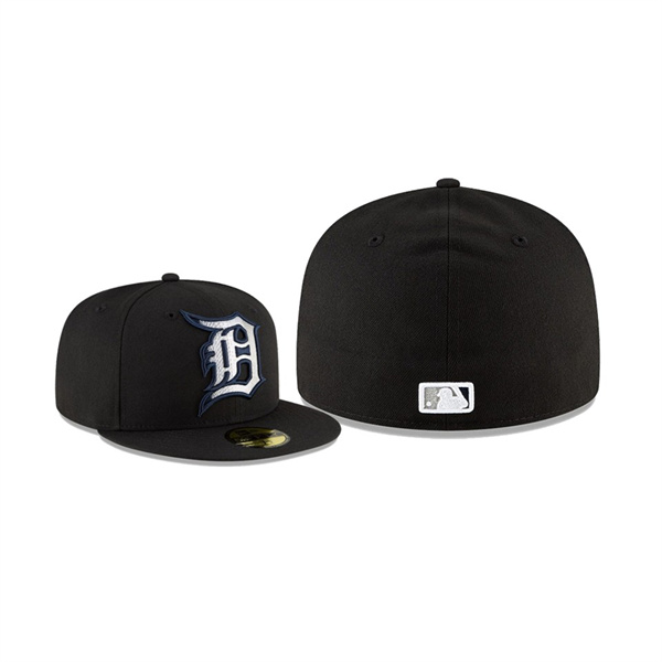 Men's Detroit Tigers Ombre Black 59FIFTY Fitted Hat
