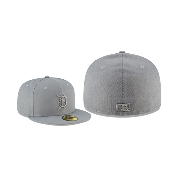 Men's Detroit Tigers Storm Tonal Gray 59FIFTY Fitted Hat