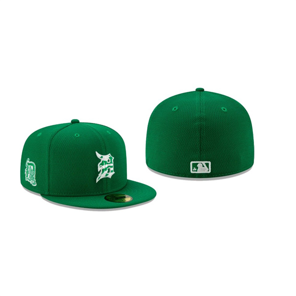 Men's Detroit Tigers 2021 St. Patrick's Day Green 59FIFTY Fitted Hat