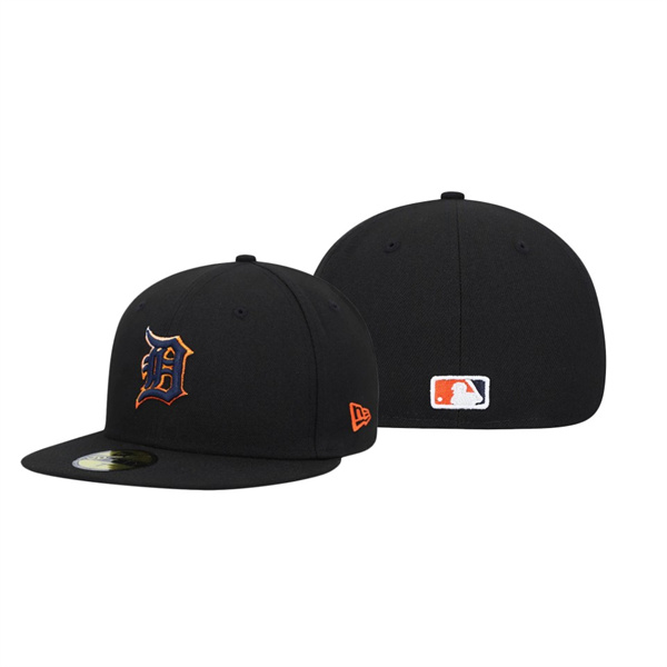 Detroit Tigers Color Dupe Black 59FIFTY Fitted Hat