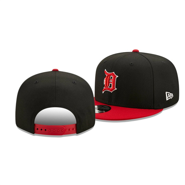 Detroit Tigers Color Pack Black Scarlet 2-Tone 9FIFTY Hat