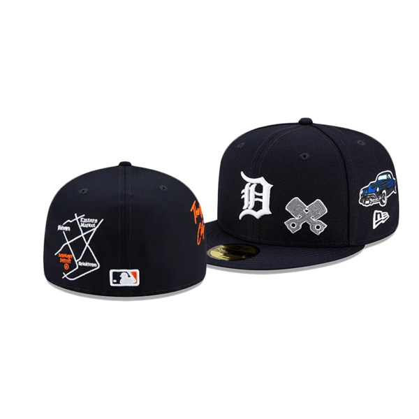 Detroit Tigers City Transit 59FIFTY Fitted Hat