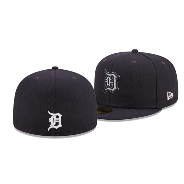 Detroit Tigers Scored Navy 59FIFTY Fitted Hat