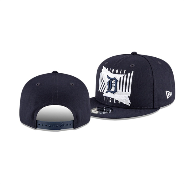 Detroit Tigers Shapes Navy 9FIFTY Snapback Hat