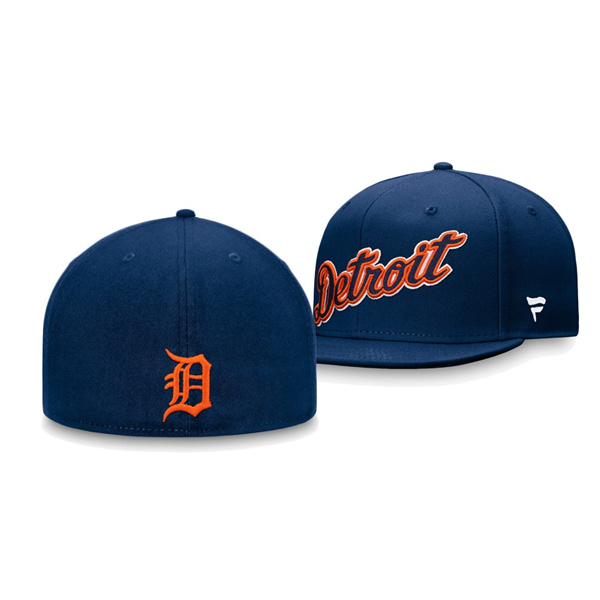Detroit Tigers Team Core Navy Fitted Hat