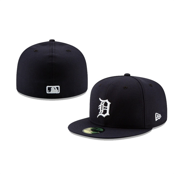 Youth Detroit Tigers Authentic Collection Navy 59FIFTY Fitted Hat