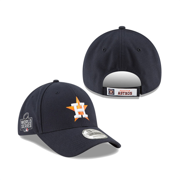 Astros Navy 2021 World Series Bound Side Patch 9FORTY Adjustable Hat