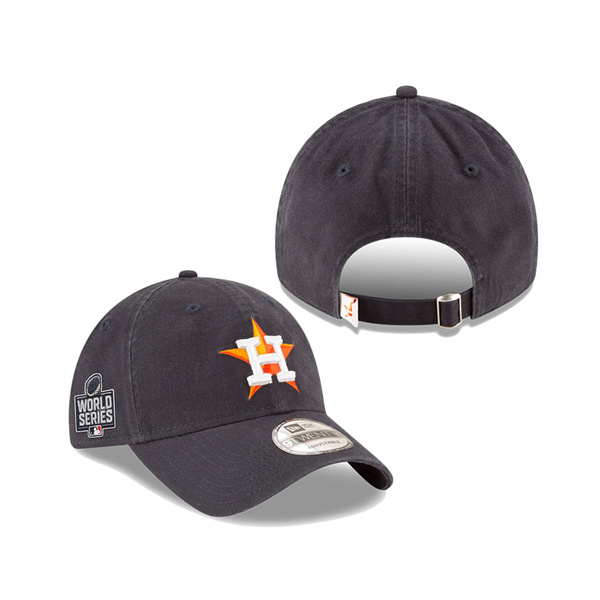 Astros Navy 2021 World Series Bound Side Patch 9TWENTY Adjustable Hat