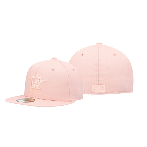 Houston Astros Blush Sky Tonal Pink 59FIFTY Fitted Hat