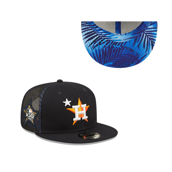 Houston Astros Navy 2022 MLB All-Star Game Workout 9FIFTY Snapback Adjustable Hat