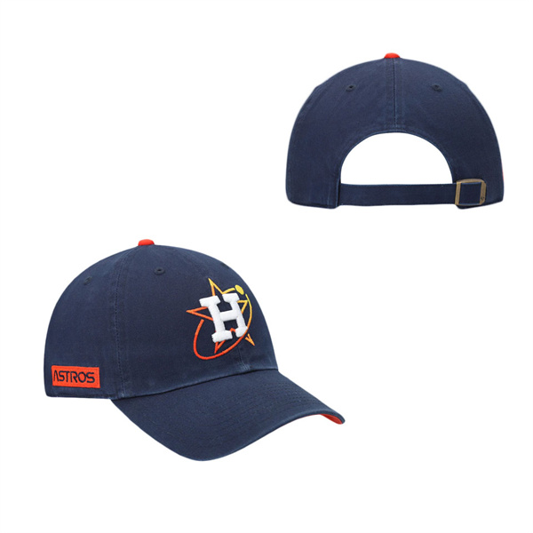 Houston Astros Navy City Connect Clean Up Adjustable Hat