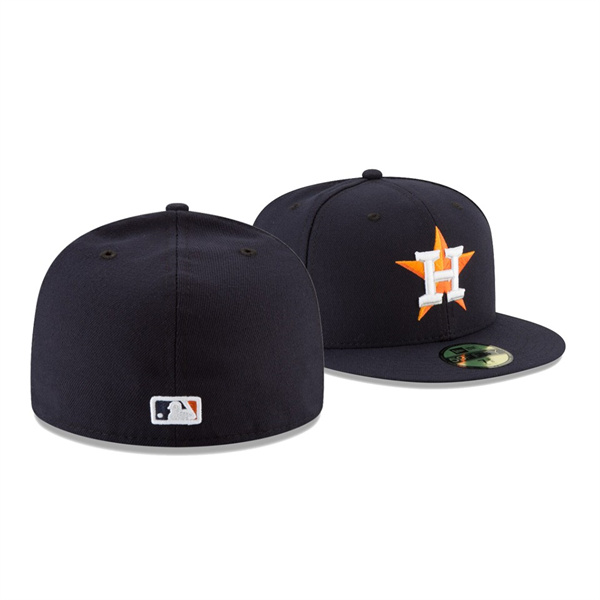 Men's Astros 2019 Postseason Navy 59FIFTY Fitted Side Patch Hat