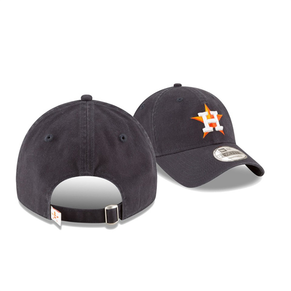 Men's Astros 2019 Postseason Navy 9TWENTY Adjustable Side Patch Hat