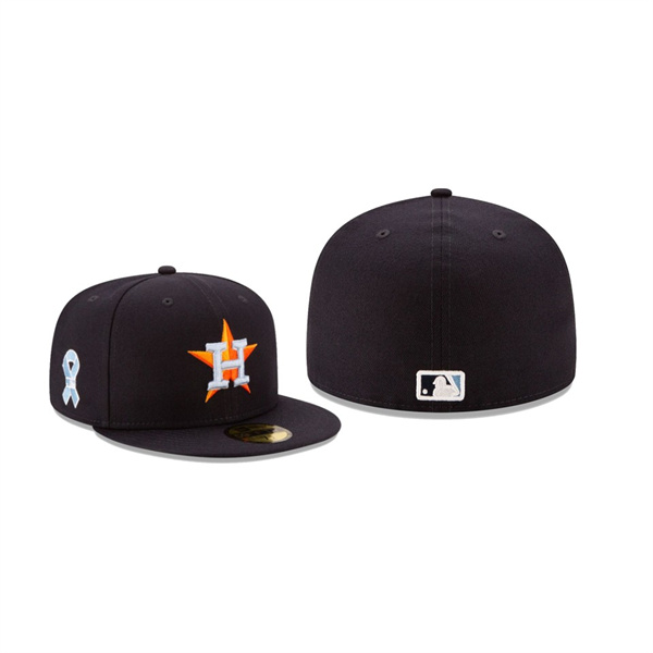 Men's Houston Astros 2021 Father's Day Navy On-Field 59FIFTY Fitted Hat
