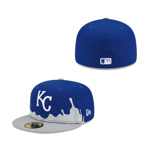 Kansas City Royals Drip Front 59FIFTY Fitted Hat
