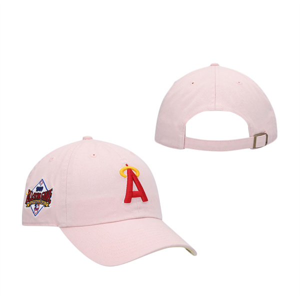 Men's Los Angeles Angels '47 Pink 1989 MLB All Star Game Double Under Clean Up Adjustable Hat
