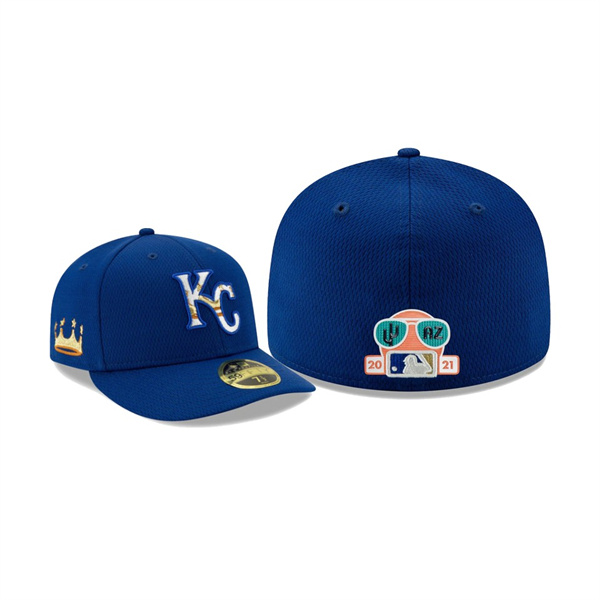 Men's Kansas City Royals 2021 Spring Training Royal Low Profile 59FIFTY Fitted Hat