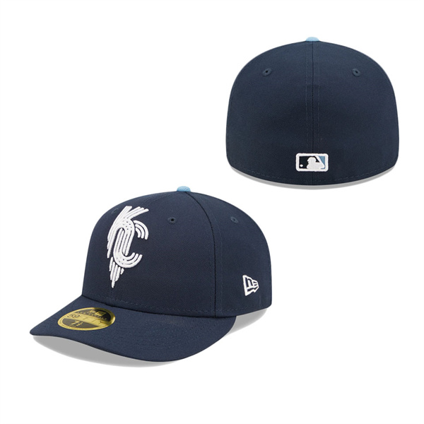 Men's Kansas City Royals New Era Navy 2022 City Connect Low Profile 59FIFTY Fitted Hat