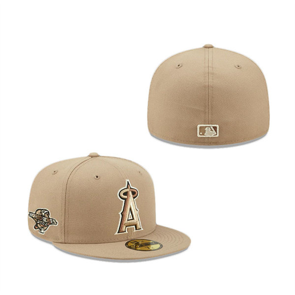 Los Angeles Angels Leopard 59FIFTY Fitted Hat