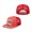 Los Angeles Angels New Era Logo 9FIFTY Trucker Snapback Hat Red