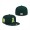 Los Angeles Angels New Era 50th Anniversary Color Fam Lime Undervisor 59FIFTY Fitted Hat Green