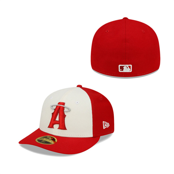 Men's Angels Red 2022 City Connect Low Profile 59FIFTY Fitted Hat